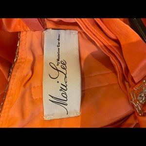 Mori Lee coral pageant / prom dress size 4